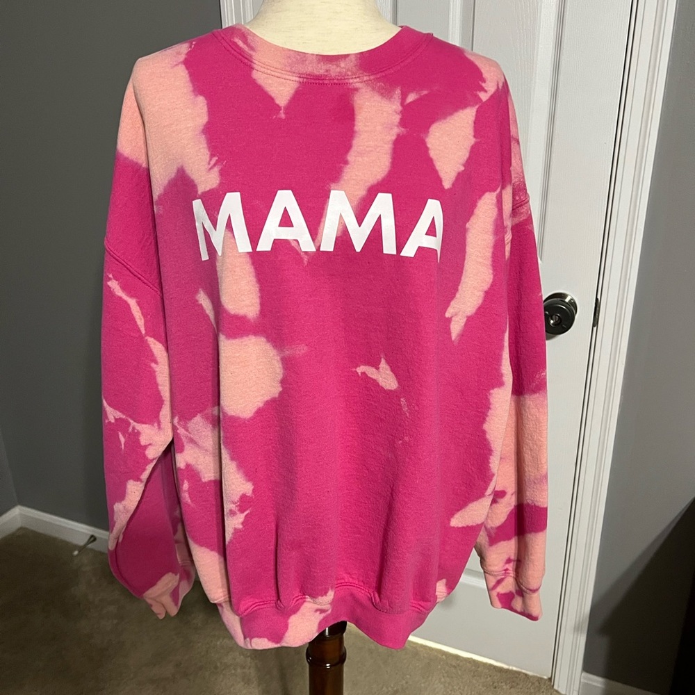 Mama Tie Dye Sweatshirt